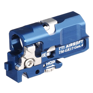 TTI Infinity Marui spec Gen4 G17 One piece full CNC TDC hop up chamber-Blue