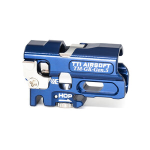 TTI Infinity Marui spec Gen5 MOS/ G19 One piece Full CNC TDC Hop up Chamber-Blue
