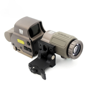 WADSN HHS Red/Green Holographic Hybrid Sight - EXPS with G43 Magnifier – DE
