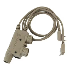 WADSN Tactical Dual Communication U94 V2 PTT-Kenwood – Desert