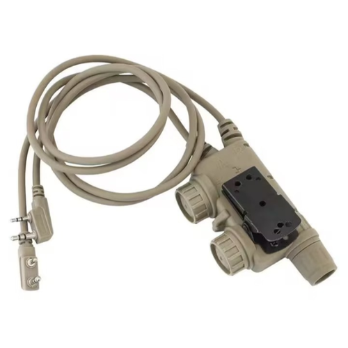 WADSN Tactical Dual Communication U94 V2 PTT-Kenwood – Desert WADSN Tactical Dual Communication U94 V2 PTT-Kenwood – Desert