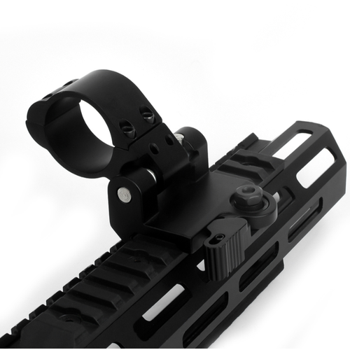 Aim-O  Flip to Side QD Mount, 30mm - Black