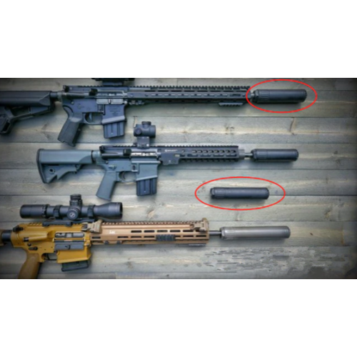 Angrygun Tornado Silencer -HK417/M110A1 SDMR Ver. - FDE
