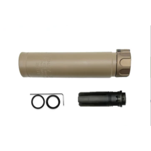 Angrygun SOCOM556-RC3 Dummy Silencer - FDE (FULL MARKING VERSION)
