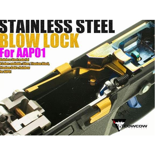 Cow Cow Technology AAP-01 Stainless Steel Blow Lock - Rainbow