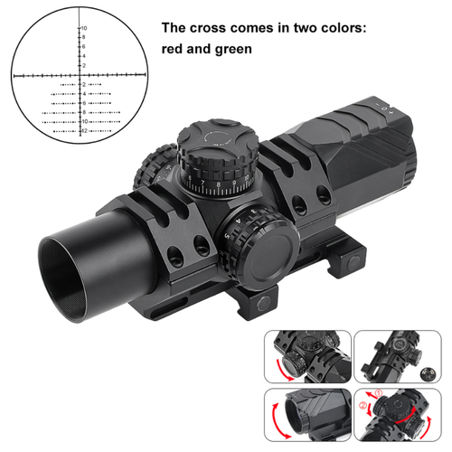 Aim-O  3x25 Scope Red/Green Dot - Black