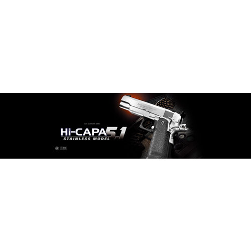 Tokyo Marui Hi-Capa 5.1 Stainless Steel Model