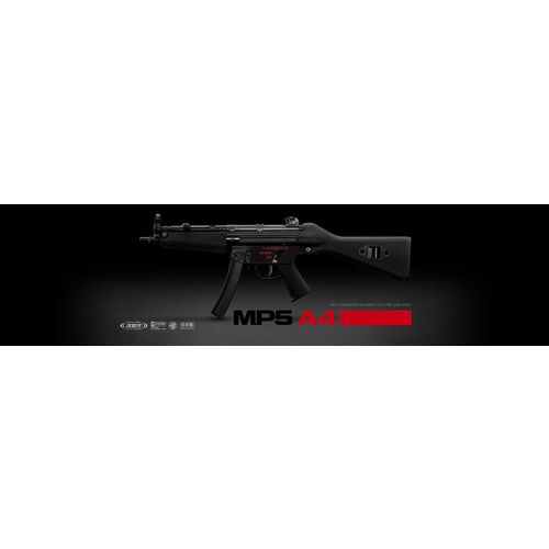 Tokyo Marui MP5 A4 NGRS AEG Rifle - Black
