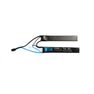 Titan LiPo 1200mAh 7.4v 25C Nunchuck T-Plug (Deans)