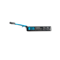 LiPo 1000mAh 7.4v 25C Stick Tamiya