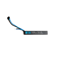 LiPo 1200mAh 7.4v 25C Stick T-Plug (Deans)