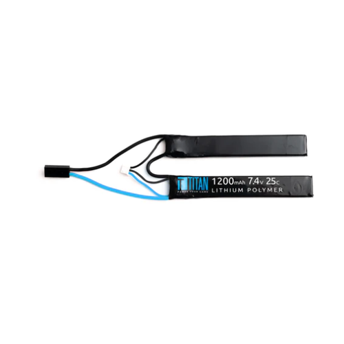 Titan LiPo 1200mAh 7.4v 25C Nunchuck Tamiya Titan LiPo 1200mAh 7.4v 25C Nunchuck Tamiya