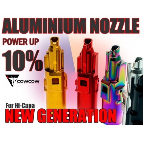 Cow Cow Technology Power Up Aluminium Nozzle - Silver Cow Cow Technology Power Up Aluminium Nozzle - Silver