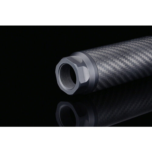 Silverback Carbon dummy suppressor, XXL, 24mm CW Silverback Carbon dummy suppressor, XXL, 24mm CW