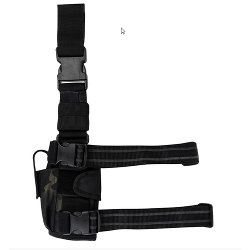 Viper Tactical Adjustable Universal Dropleg Holster - VCAM Black