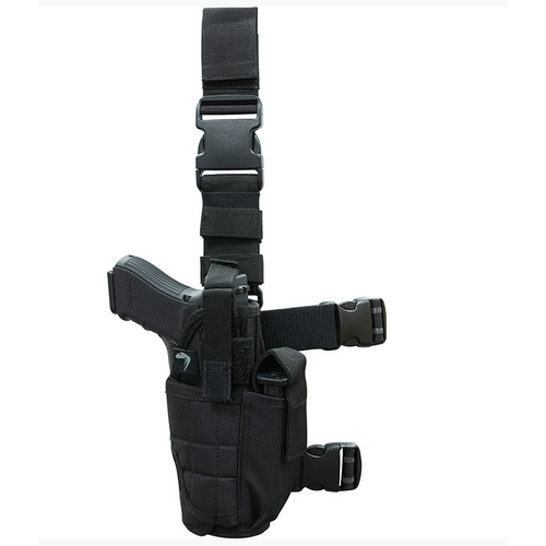 Viper Tactical Adjustable Universal Dropleg Holster - Black