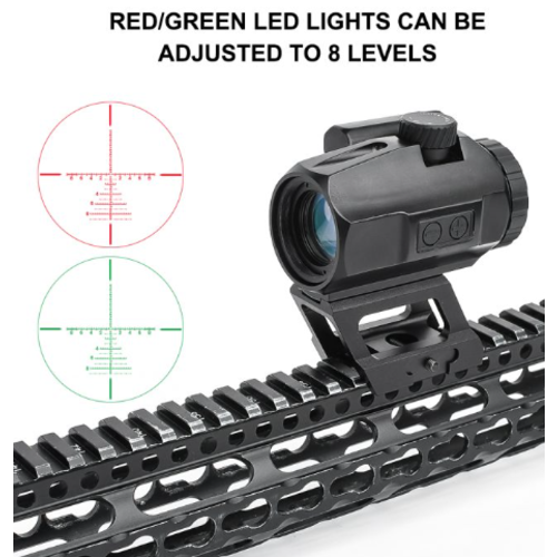 Aim-O  3×22 Scope Red/Green Reticle - Black