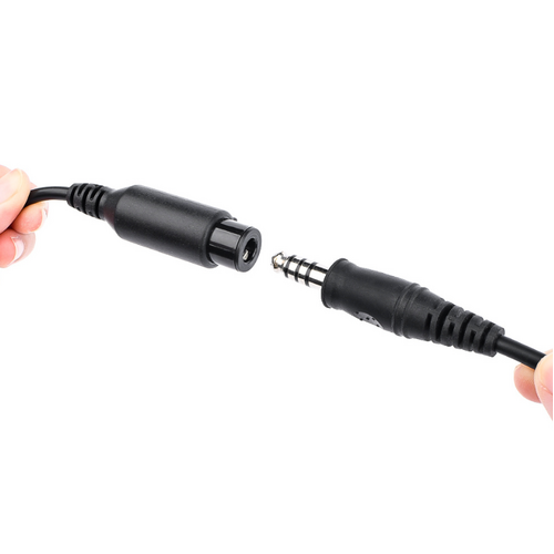 WADSN RAC PTT Icom - Black