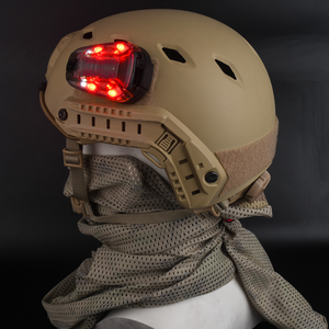 WADSN HEL-STAR 6 IR- GEN III Helmet Marker - Black - RED LIGHT