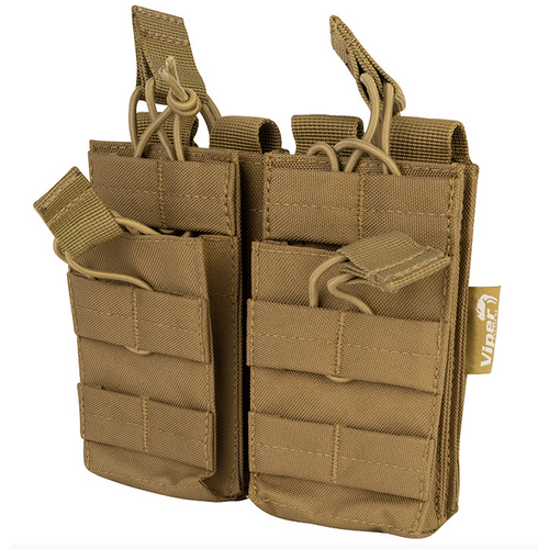 Viper Tactical Double Duo Mag Pouch - Coyote