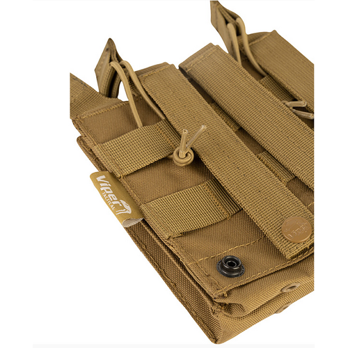 Viper Tactical Double Duo Mag Pouch - Coyote