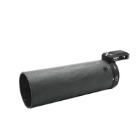 U-RAC STYLE SUPPRESSOR SHIELD - BLACK CARBON 6.5 INCH