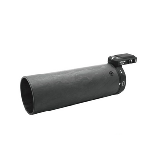 Angrygun U-RAC STYLE SUPPRESSOR SHIELD - BLACK CARBON 6.5 INCH