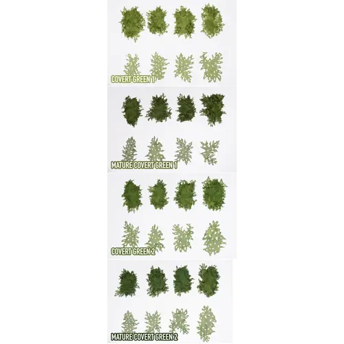 Oakmaster Custom Ghillies Macronet Covert Green 2 Modular Kit Oakmaster Custom Ghillies Macronet Covert Green 2 Modular Kit