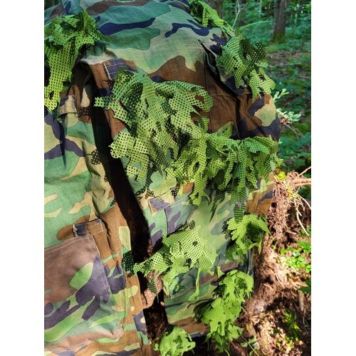 Oakmaster Custom Ghillies Macronet Mature Covert Green 1 Modular Kit Oakmaster Custom Ghillies Macronet Mature Covert Green 1 Modular Kit