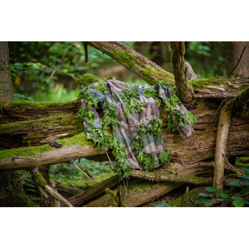 Oakmaster Custom Ghillies Macronet Mature Covert Green 2 Modular Kit Oakmaster Custom Ghillies Macronet Mature Covert Green 2 Modular Kit