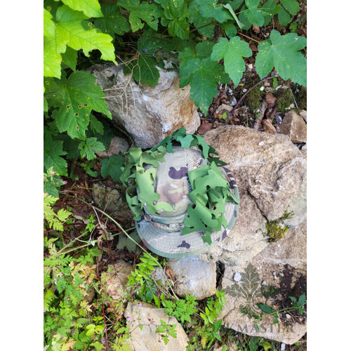 Oakmaster Custom Ghillies Positive Space Modules Covert Green 3 Oakmaster Custom Ghillies Positive Space Modules Covert Green 3