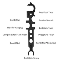Multi Functional Wrench Steel Tool