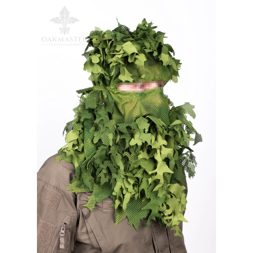 Oakmaster Custom Ghillies Balaclava (Green) Oakmaster Custom Ghillies Balaclava (Green)