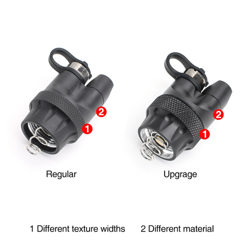 WADSN DS07 Weaponlight Switch for M300&M600 – Black (Aluminium)