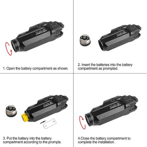 WADSN T-9 Gun Light - BLACK - (LOGO) WADSN T-9 Gun Light - BLACK - (LOGO)