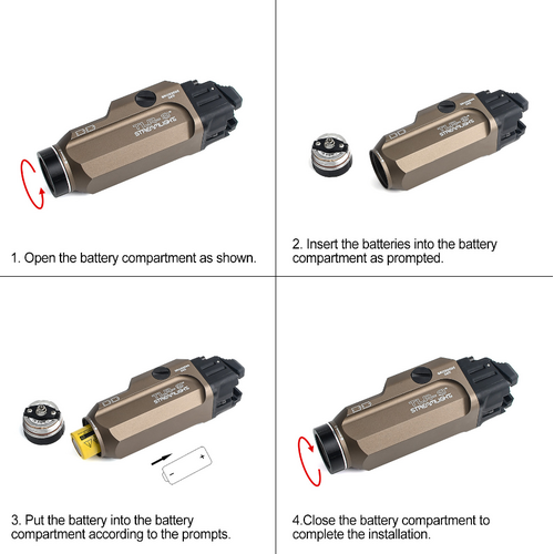 WADSN T-9 Gun Light - DE - (LOGO) WADSN T-9 Gun Light - DE - (LOGO)