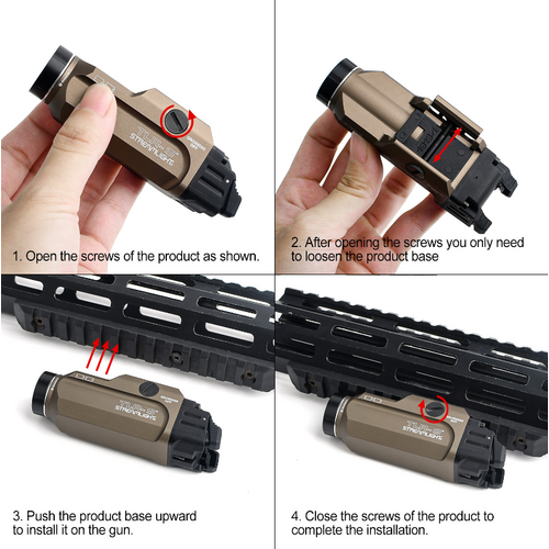 WADSN T-9 Gun Light - DE - (LOGO) WADSN T-9 Gun Light - DE - (LOGO)