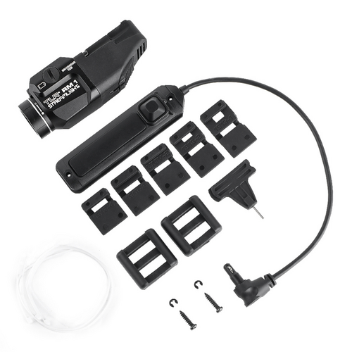 WADSN T RM 1 Rail Mounted Tacticial Ligting System - Black (LOGO) WADSN T RM 1 Rail Mounted Tacticial Ligting System - Black (LOGO)