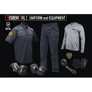 Capcom biohazard/resident evil Resident Evil 2 R.P.D Official Uniform Set - Size - L Capcom biohazard/resident evil Resident Evil 2 R.P.D Official Uniform Set - Size - L