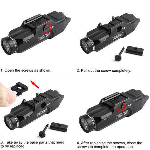 WADSN T RM 2 Rail Mounted Tactical Lighting System - BLACK WADSN T RM 2 Rail Mounted Tactical Lighting System - BLACK