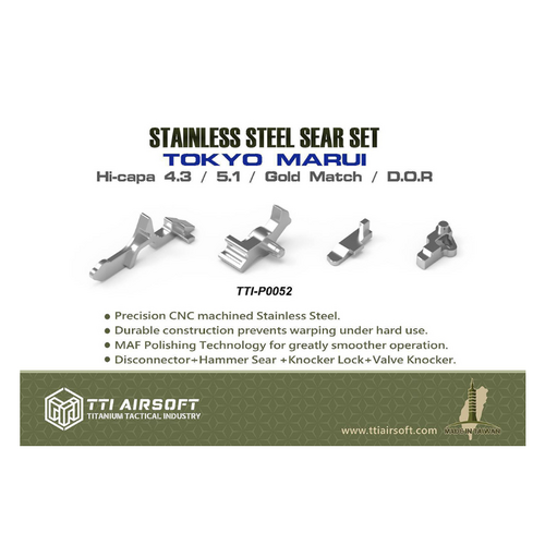 TTI TM HI-Capa Stainless CNC Sear Set