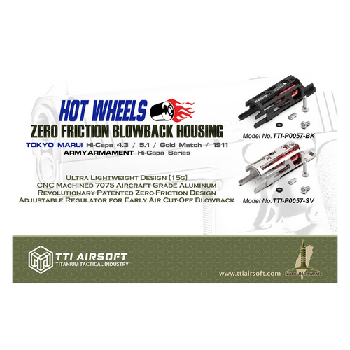 TTI ARMY/TM Hi Capa Light Weight BBU - Silver