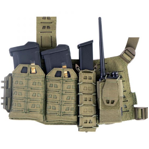 Novritsch Open SMG Magazine Pouch - Everglade