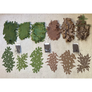 Oakmaster Custom Ghillies Direct Deployment Kit Woodland (Large)
