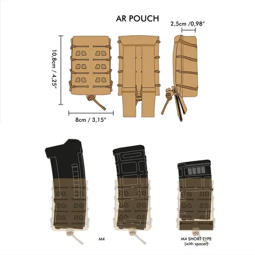 Novritsch Assault Rifle Magazine Pouch Gen2.2 - ACP