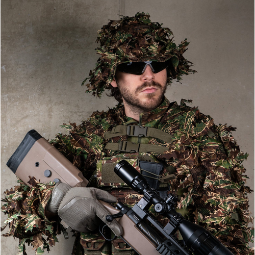 Novritsch Modular 3D Ghillie Suit – Boonie - Kreuzotter, S/M
