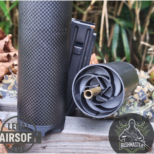 Bushmaster Model Big Boy Silencer for TAC 41 / SRS Silverback Bushmaster Model Big Boy Silencer for TAC 41 / SRS Silverback