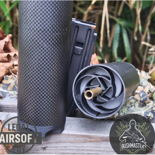 Bushmaster Model Big Boy Silencer for TAC 41 / SRS Silverback Bushmaster Model Big Boy Silencer for TAC 41 / SRS Silverback