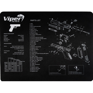 Viper Tactical Pistol Mat Glock Viper Tactical Pistol Mat Glock