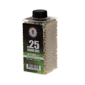 G&G 0.25g Tracer BBs 2700rds - Green G&G 0.25g Tracer BBs 2700rds - Green